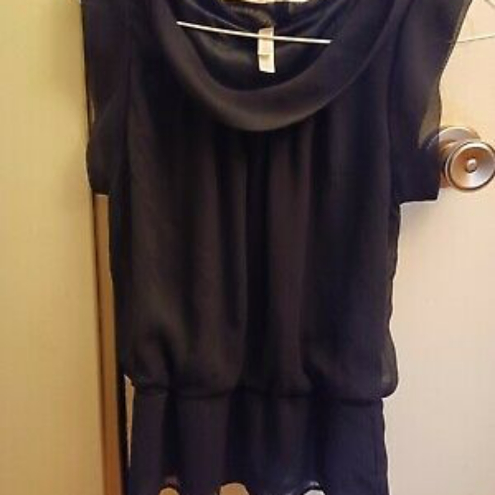 Xhilaration Black Top Size S Small